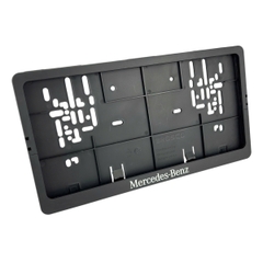 Khung biển số ô tô bằng nhựa PP cao cấp Brosco – 50057 (tùy chọn logo xe)