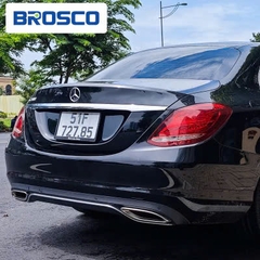 Khung biển số ô tô bằng nhựa PP cao cấp Brosco – 50057 (tùy chọn logo xe)