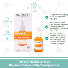Serum dưỡng trắng mờ thâm Balance Vitamin C Power Serum 30ml