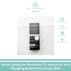 Serum dưỡng ẩm Revolution skincare 2% Hyaluronic Acid Plumping & Hydrating Serum