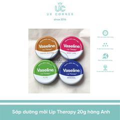 Sáp dưỡng môi mềm mượt Vaseline Lip Therapy 20g