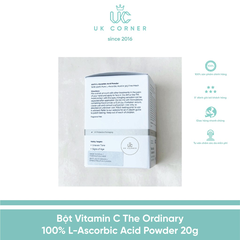 Bột Vitamin C The Ordinary 100% L-Ascorbic Acid Powder 20g
