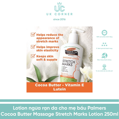 Palmers cocoa butter 250ml massage stretch mark lotion
