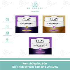 Kem dưỡng chống lão hóa Olay Anti-Wrinkle Firm & Lift 50mL