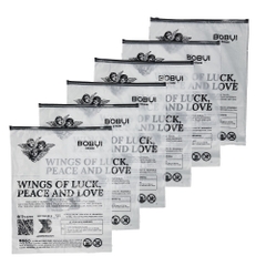 Túi Zip Lụa Mờ Cao Cấp BOBỤI Đựng Quần Áo, Mỹ Phẩm, Giày Dép, Đồ Du Lịch và Bảo Quản Vật Dụng