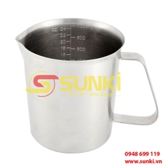 Ca đong định lượng inox 700ml