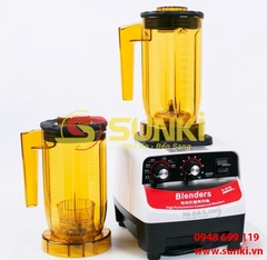 Máy đảo trà Blender 816 2 cối