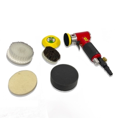 COMBO Máy Rung Lệch Tâm Khí Nén 3 inch Đủ Bộ