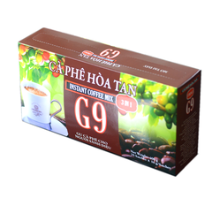 CÀ PHÊ HÒA TAN G9 3IN1- G9 -  Hộp 25 gói