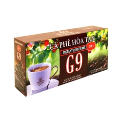 CÀ PHÊ HÒA TAN G9 3IN1- G9 -  Hộp 25 gói