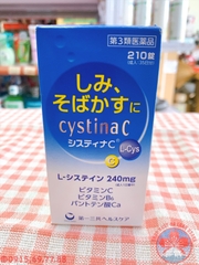 VIÊN UỐNG TRẮNG DA TRỊ NÁM, TÀN NHANG CYSTINA C - 4987107046666