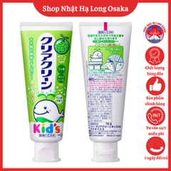 KEM ĐÁNH RĂNG TRẺ EM KAO CLEAR CLEAN HƯƠNG DƯA GANG 70G - 4901301281630