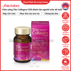 VIÊN UỐNG SHISEIDO THE COLLAGEN EXR DÀNH CHO NGƯỜI TRÊN 40 TUỔI LỌ 126 VIÊN - 4987415993515