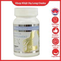 VIÊN UỐNG MỌC TÓC BIOTIN SUPPLEMENT EX 90 VIÊN - 4589622171184