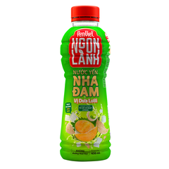 Nước Yến Nha Đam YenViet Ngon Lành Vị Dưa Lưới [Thùng 24 chai x 450ml]