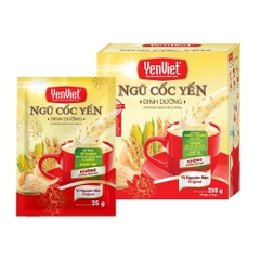 Ngũ Cốc Yến YenViet [Hộp 10 gói x 25gr]