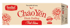 Cháo Yến Dinh Dưỡng YenViet Vị Thịt Bằm [Thùng 30 Gói x 50gr]