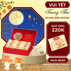 Tổ Yến Sấy Thăng Hoa- Táo Đỏ, Hạt Sen, Long Nhãn [Hộp 6 Viên]