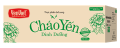 Cháo Yến Dinh Dưỡng YenViet Chay Rau Nấm [Thùng 30 Gói x 50gr]