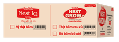 Cháo Yến Trẻ Em YenViet Nest Grow Vị Bò Bằm Bó Xôi [Thùng 30 Gói x 50gr]