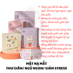 MẶT NẠ MẮT THƯ GIÃN/ NGỦ NGON/ GIẢM STRESS