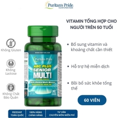 Vitamin Tổng Hợp cho người già ABC Plus Multivitamin Mỹ