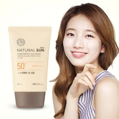 Kem Chống Nắng The Face Shop Natural Sun Eco Super Perfect Sun Cream