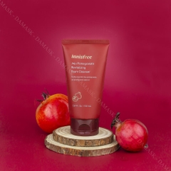 Sữa Rửa Mặt Tạo Bọt Làm Sáng Da, Ngăn Chặn Lão Hóa Chiết Xuất Từ Lựu Innisfree Jeju Pomegranate Revitalizing Foam Cleanser 150ml