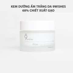 Kem Cấp Ẩm Làm Sáng Da 9 Wishes Rice Radiance Cream