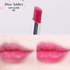Son Dior Addict Lip Glow Matte Màu 102 Raspberry - Hồng dâu (Fullbox)