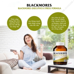 Viên uống giảm căng thẳng, mệt mỏi Blackmores Executive B Stress Formula Úc