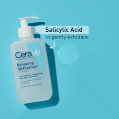 Sữa Rửa Mặt Trị Mụn Cerave Renewing SA Cleanser