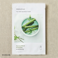 Mặt Nạ Dưỡng Da Chiết Xuất Cây Tre Innisfree My Real Squeeze Mask Bamboo