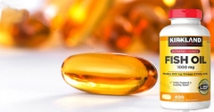 Viên uống tinh dầu cá Omega 3 Kirkland của Mỹ