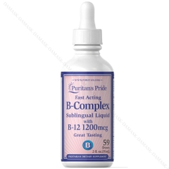 Dung dịch Vitamin B-Complex Sublingual Liquid with Vitamin B-12