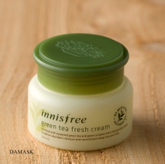 Kem Dưỡng Da Dành Cho Da Mụn Innisfree Green Tea Fresh Cream