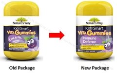 Kẹo dẻo tăng sức đề kháng Nature’s Way Kids Smart Vita Gummies Immune Defence