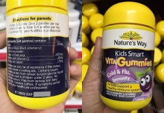 Kẹo dẻo tăng sức đề kháng Nature’s Way Kids Smart Vita Gummies Immune Defence