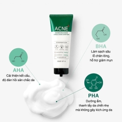 Sữa rửa mặt trị mụn Some By Mi AHA-BHA-PHA 30 Days Miracle Acne Clear Foam