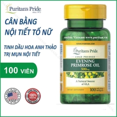 Viên uống tinh dầu hoa anh thảo Evening Primrose Oil 500mg with GLA