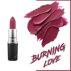 Son M.A.C Power Kiss Lipstick - Burning Love