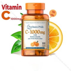 Viên uống bổ sung Vitamin C  Puritan’s Pride 500mg