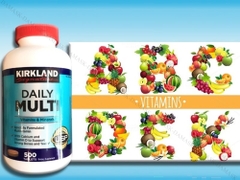 Viên uống bổ sung vitamin và khoáng chất Kirkland