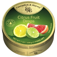 Kẹo trái cây Cavendish & Harvey vị Citrus Fruit hộp 200gr