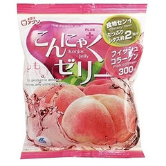 Thạch trái cây Konjac Jelly Aguri vị Đào gói 115gr