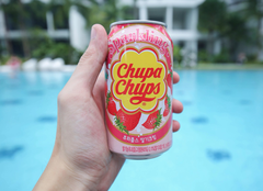 Nước ngọt soda Sparkling Chupa Chups lon 345ml