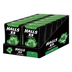 Kẹo ngậm không đường Halls XS vị Chanh 15gr