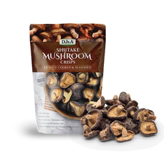 Nấm Hương Sấy Giòn DJ&A Shiitake Mushroom Crisps gói lớn 65gr