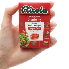 Kẹo thảo mộc Ricola Cranberry 40gr