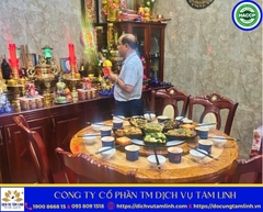 Mâm Cúng Thanh Minh Chay VIP 1